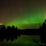Northwoods Northern Lights: Northern lights in northern Minnesota.