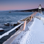 Grand Marais Lighthouse - Winter