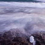 The Set Waves: Four-to-six-foot waves wash ashore at 121. Lake Superior, MN.