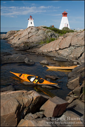 Bustard Rocks Lighthouses