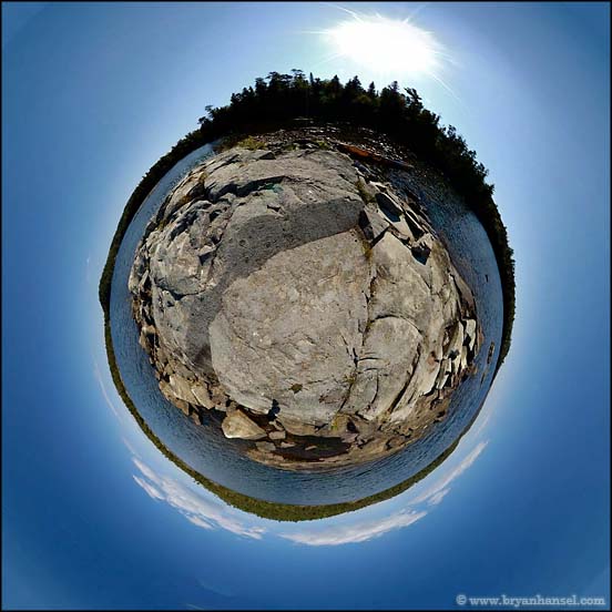 Planet Style Pano of the BWCA