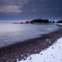 Sugarloaf Cove and snow