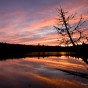 hansel_bryan_110928-457 sunset over Ward Lake
