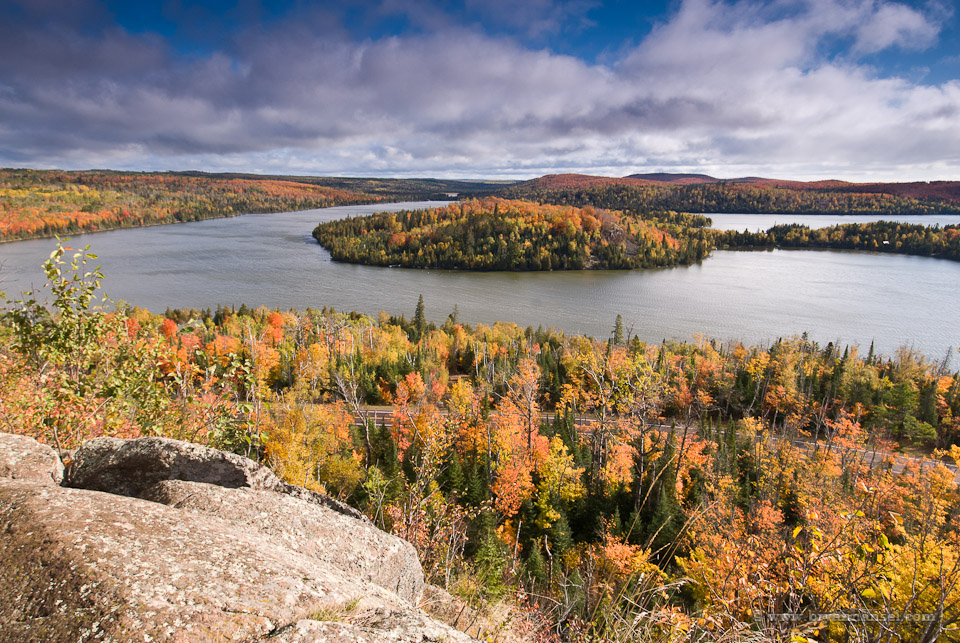 Fall colors near Lake Superior