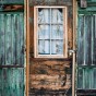 Green Door A green cabin door in Hovland, Minnesota.