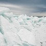 ice formations on lake superior
