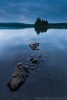 the blue hour on Two Island Lake