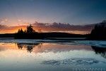 Ice Out on Two Island Lake