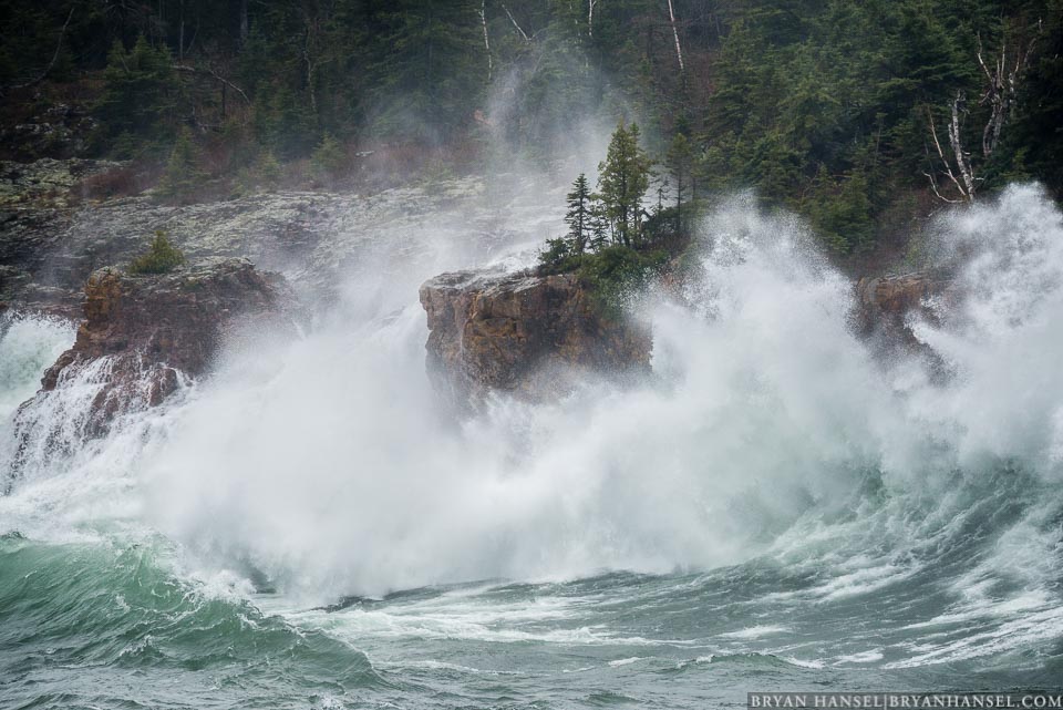 storm on Lake Superior